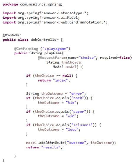 java spring mvc controller example