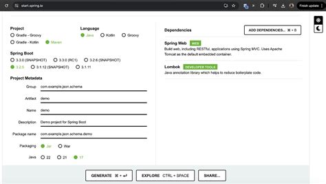 java springboot extract json data as list of objects
