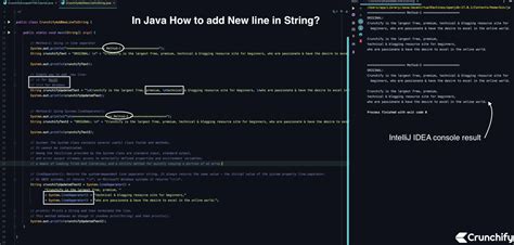 Java String Add New Line Character