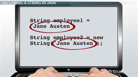 Java String Declaration