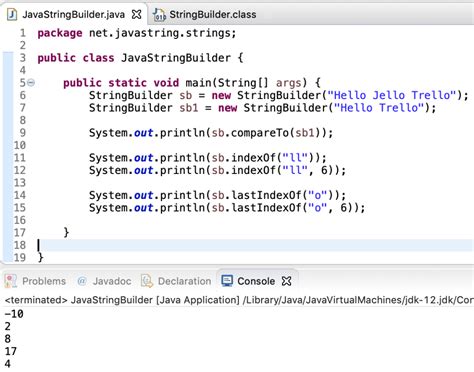 Java Stringbuilder New Line Example