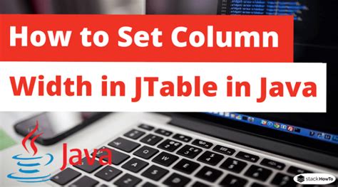 Java Table Column Width