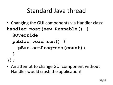 Java Thread Handler