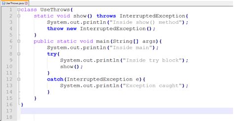 Java Throws Multiple Exception