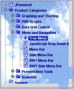 Java Tree Menu