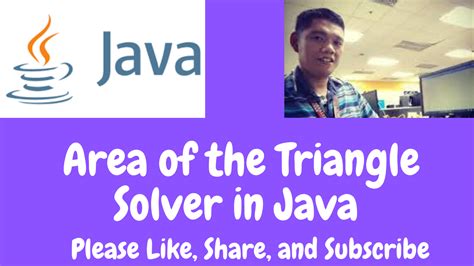 Java Triangle Solver