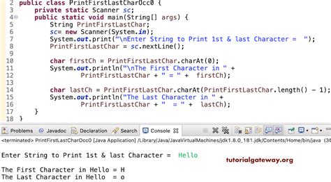 Java Trim First Character