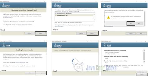 java uninstall tool