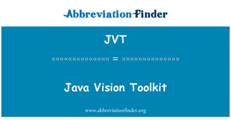 Java Vision Toolkit
