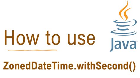 Java When To Use Zoneddatetime