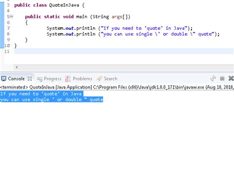 Java Wrap String In Quotes