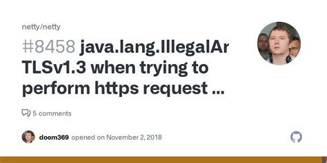 Java.lang.illegalargumentexception Tlsv1.3