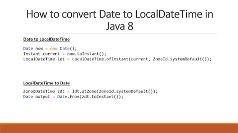Java.time.localdate Example