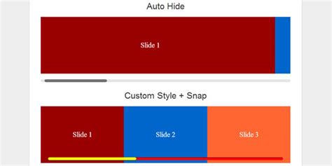 Javascript Add Scrollbar