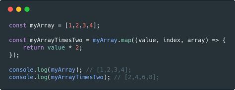 javascript array map function example