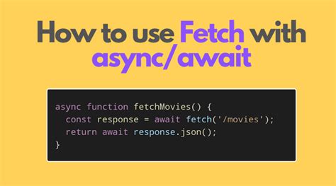 javascript async await fetch example