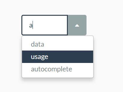 Javascript Autocomplete Dropdown Bootstrap