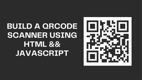 Javascript Barcode Scanner Example