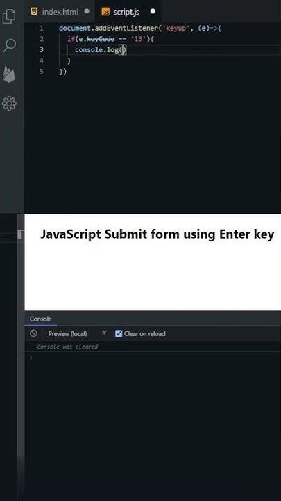 Javascript Block Enter Key Submit