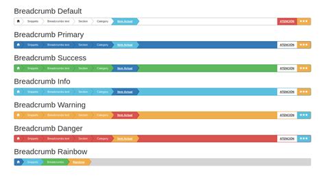 Javascript Breadcrumb Responsive