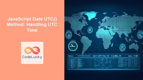 javascript change time to utc