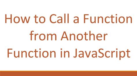 javascript class function call another function