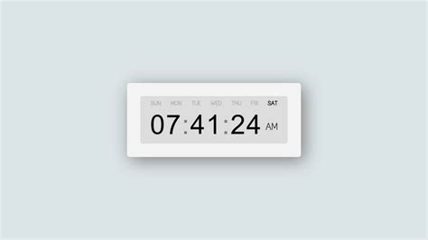 Javascript Clock Blink