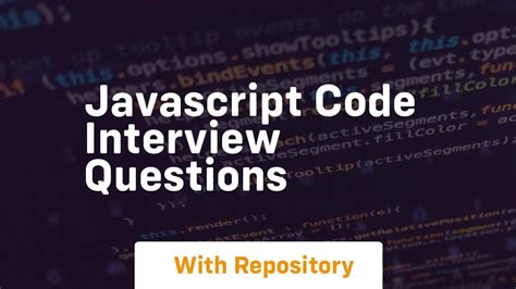 javascript code for interview