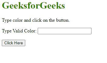 javascript convert color name to hex