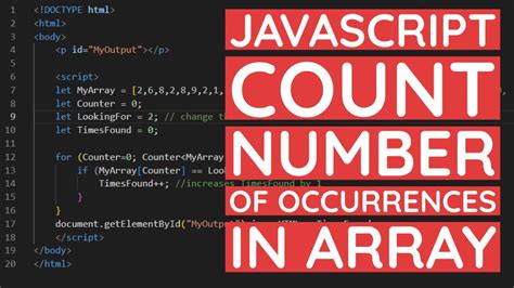 Javascript Count Number In Array