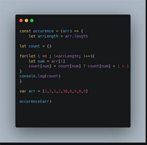 Javascript Count Values In Array