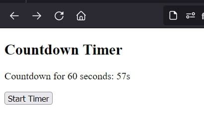 Javascript Countdown Timer Setinterval