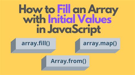 javascript create array with values
