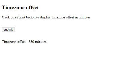javascript date add timezone offset