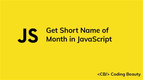 javascript date format short month name
