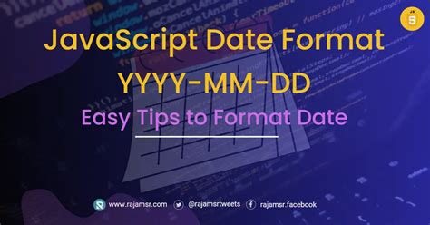 javascript date format string yyyy mm dd