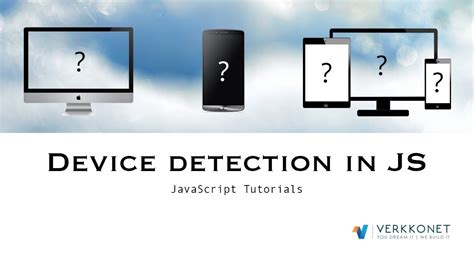 Javascript Device Detection Npm