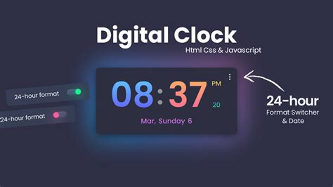 Javascript Digital Clock 12 Hour Format