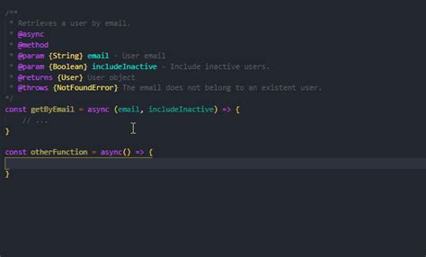 Javascript Docs Throws