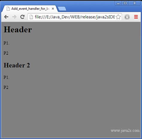 javascript document onload example