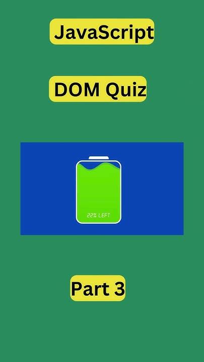 Javascript Dom Quiz