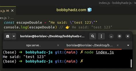 javascript escape all double quotes in string