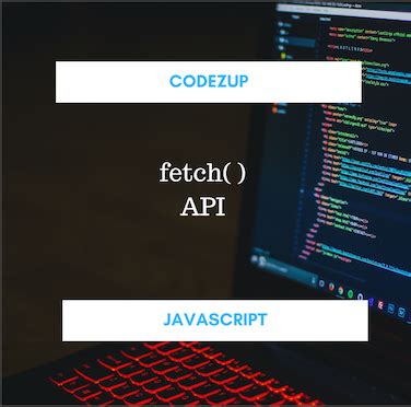 javascript fetch api sample