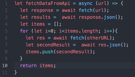 javascript fetch return value