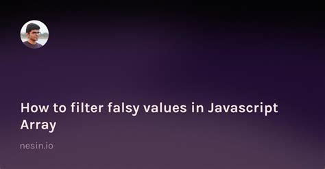Javascript Filter Null Values From Array