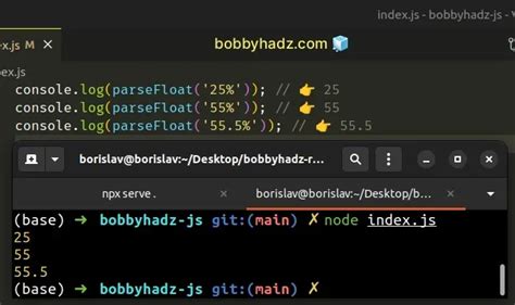 Javascript Float Percentage
