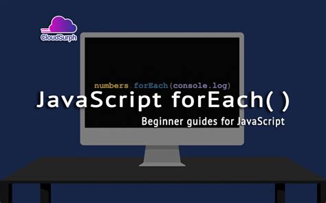 javascript for each loop through array