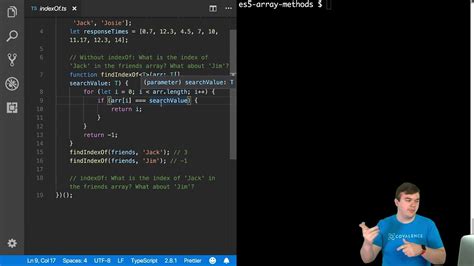 javascript for loop array with index