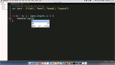 javascript for loop over array with index