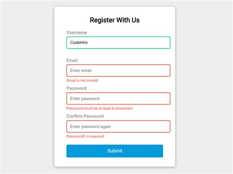 javascript form validation code example